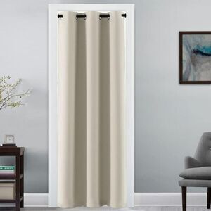 H.Versailtex -  Doorway Curtain Blackout Closet Door  White